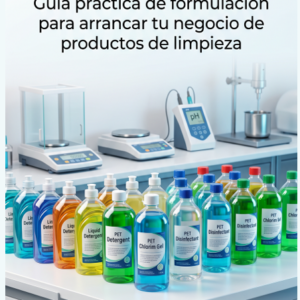LIMPIEZA CASH Guía práctica para arrancar tu negocio de productos de limpieza desde casa.