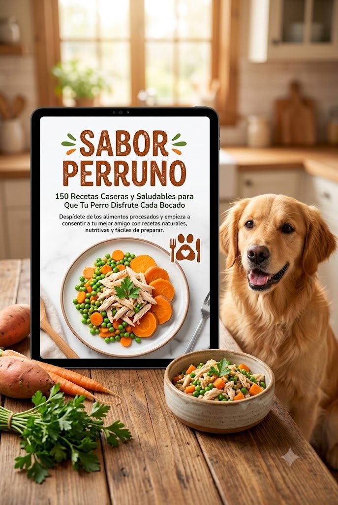 La revolución de la comida canina. 150 Recetas Caseras para que tu Perro Disfrute Cada Bocado