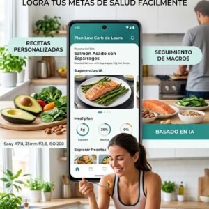 App Low Carb Recetario de Nutrición Inteligente