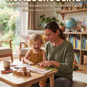 MÉTODO DE EDUCACÍON EN CASA. HOMESCHOOLING:  Construye el futuro de tu hijo de 2 a 4 años con juego, fe y bilingüismo