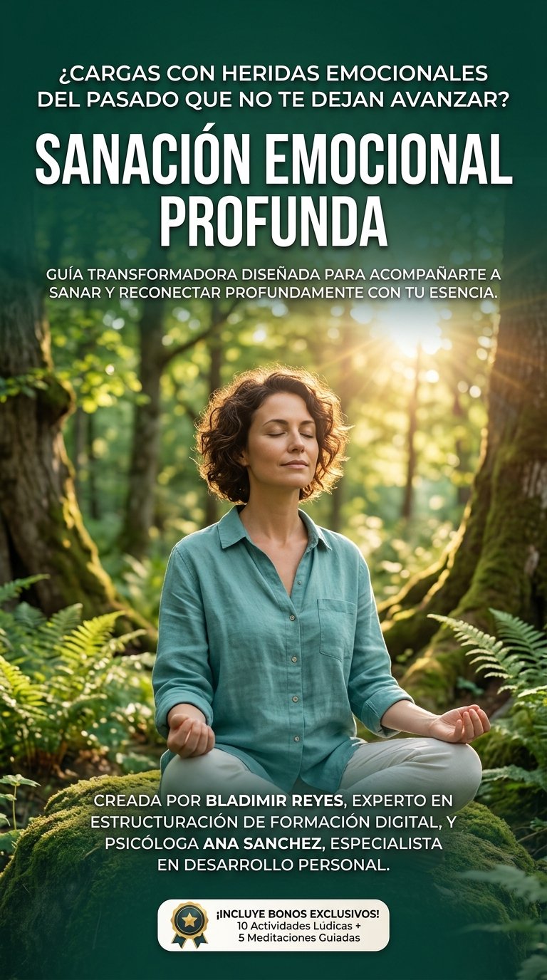 SANACIÓN EMOCIONAL PROFUNDA: Niño interior en paz. Herramientas para Reconstruir tu Paz Interior - Ebook