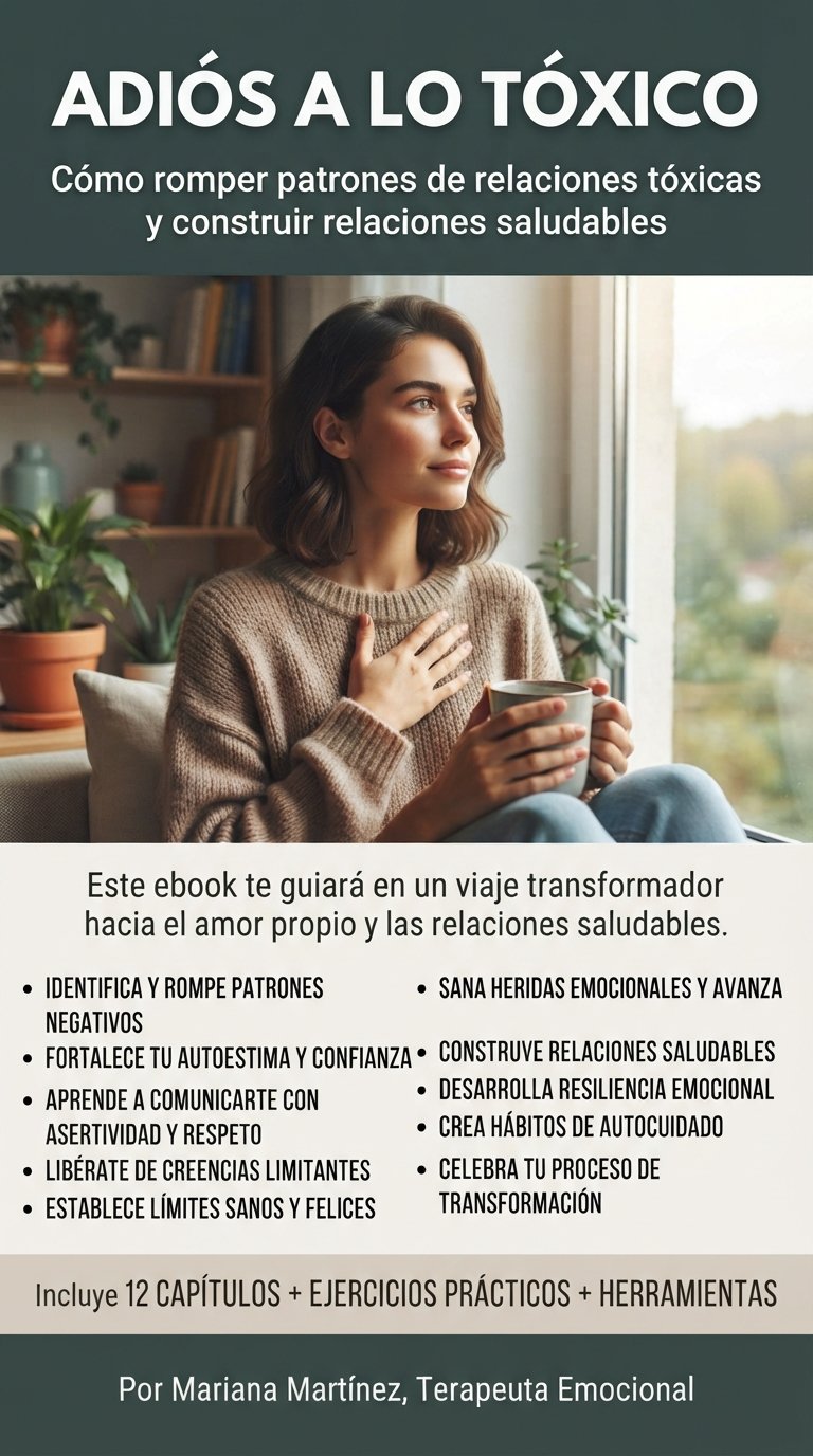 ADIÓS A LO TÓXICO.