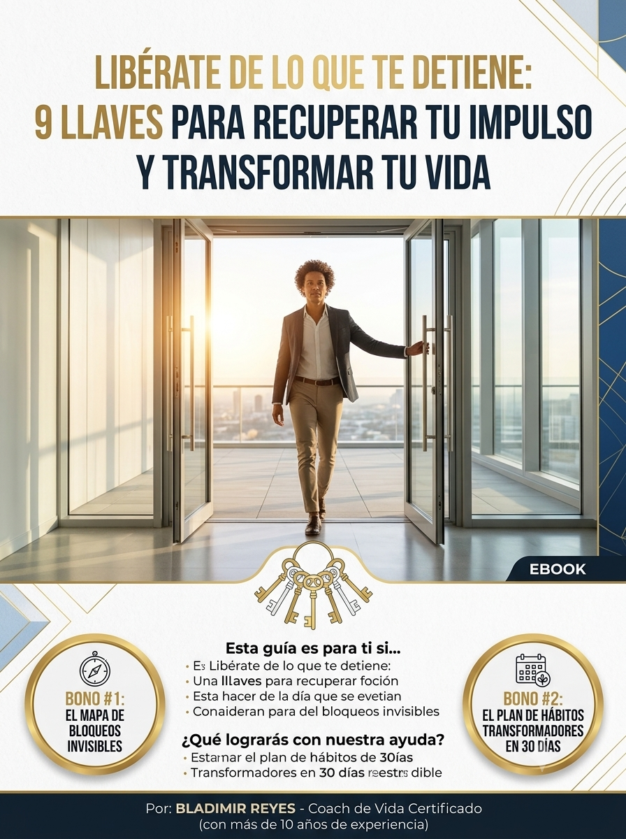LIBERATE DE LO QUE TE DETIENE. 9 Llaves para Recuperar tu Impulso y Transformar tu Vida - Ebook - Image 2
