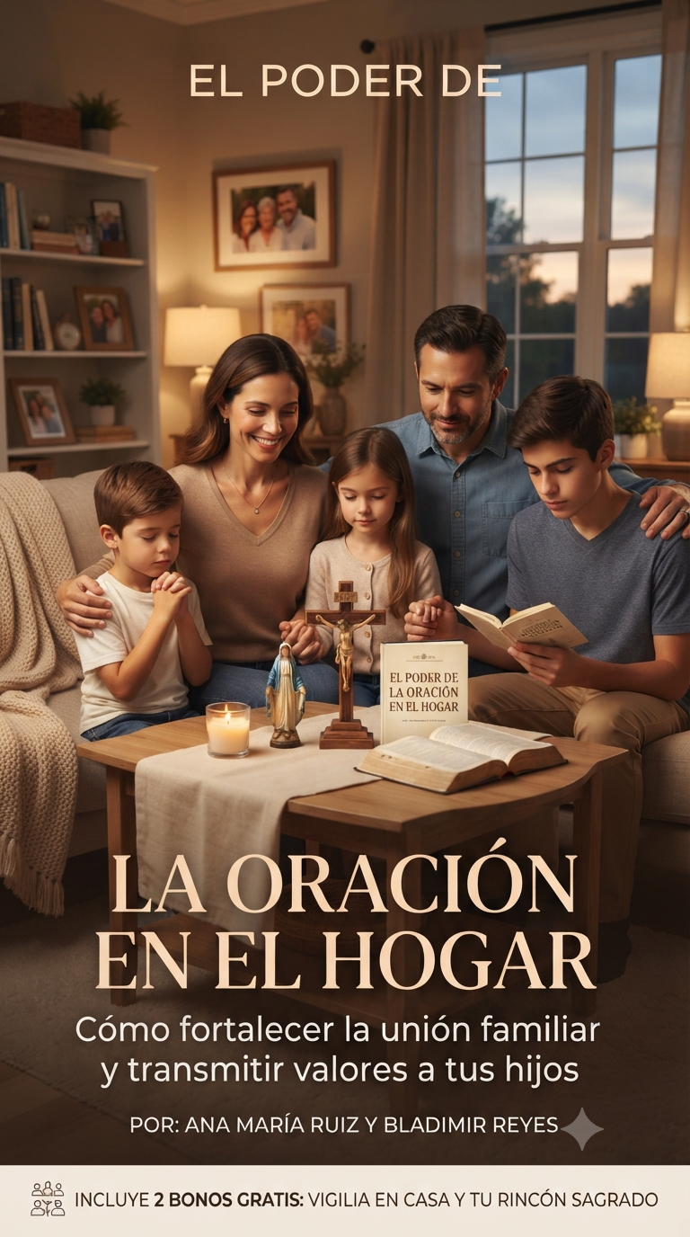 El Poder de la Oración en Casa. Cómo fortalecer la unión familiar y transmitir valores a tus hijos.