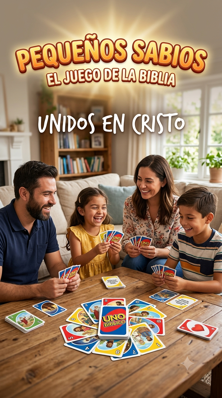 JUEGO DE LA BIBLIA PARA NIÑOS. Pequeños Sabios Unidos en Cristo - Juego Digital