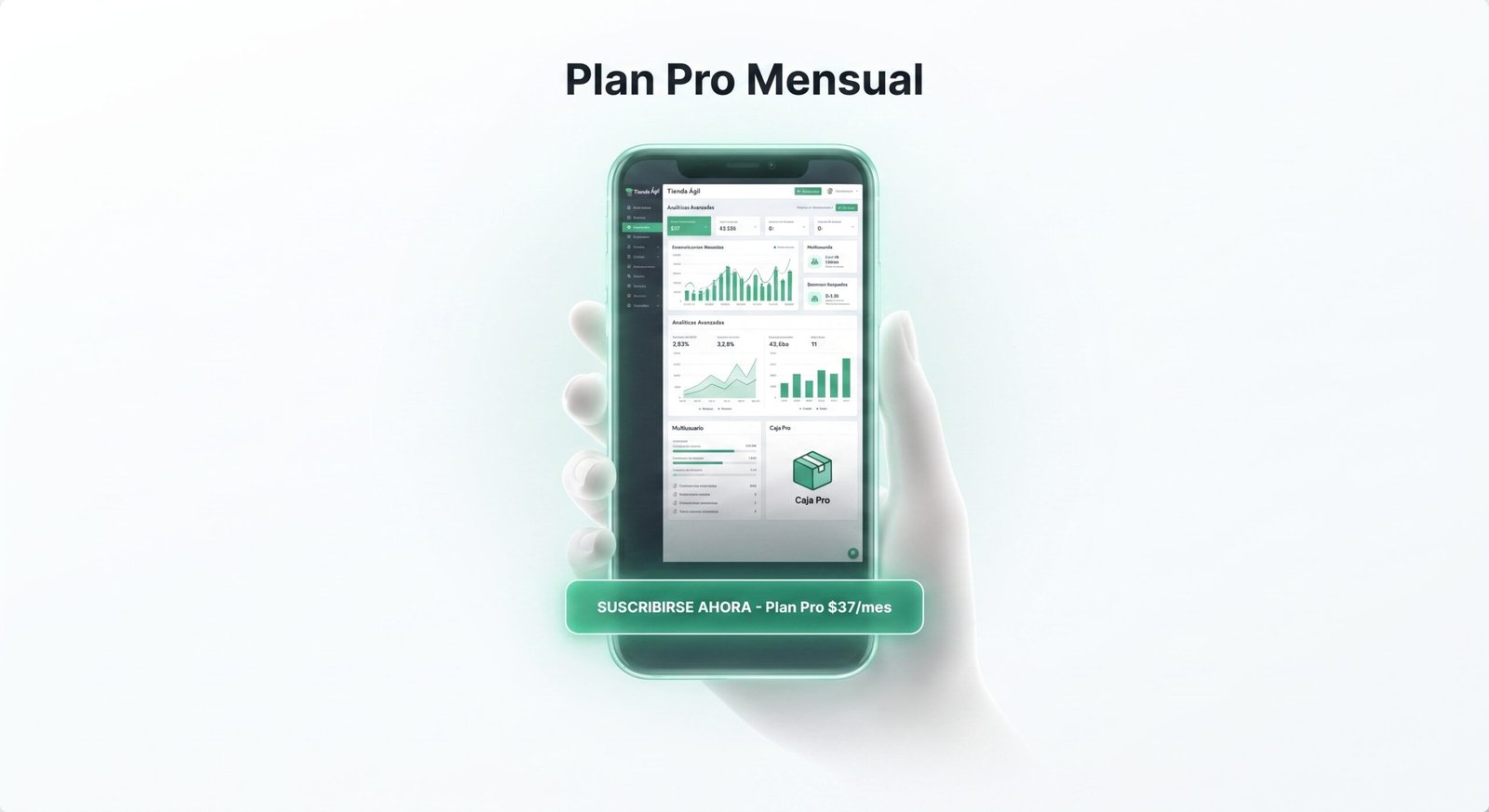 App Mi Tienda Inteligente - Plan Pro Mensual.
