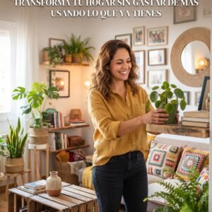GUÍA PARA DECORAR TU HOGAR. DECORALO TU MISMA. Transforma tu hogar sin gastar demás usando lo que ya tienes