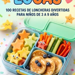 RECETARIO DE LONCHERAS DIVERTIDAS PARA NIÑOS DE 3 A 9 AÑOS. LOCHERAS LOCAS