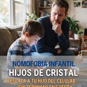 RESCARTA A TU HIJO DEL CELULAR SIN TERMINAR EN GUERRA. Nomofobia Infantil. hijos de cristal.- Guía Práctica