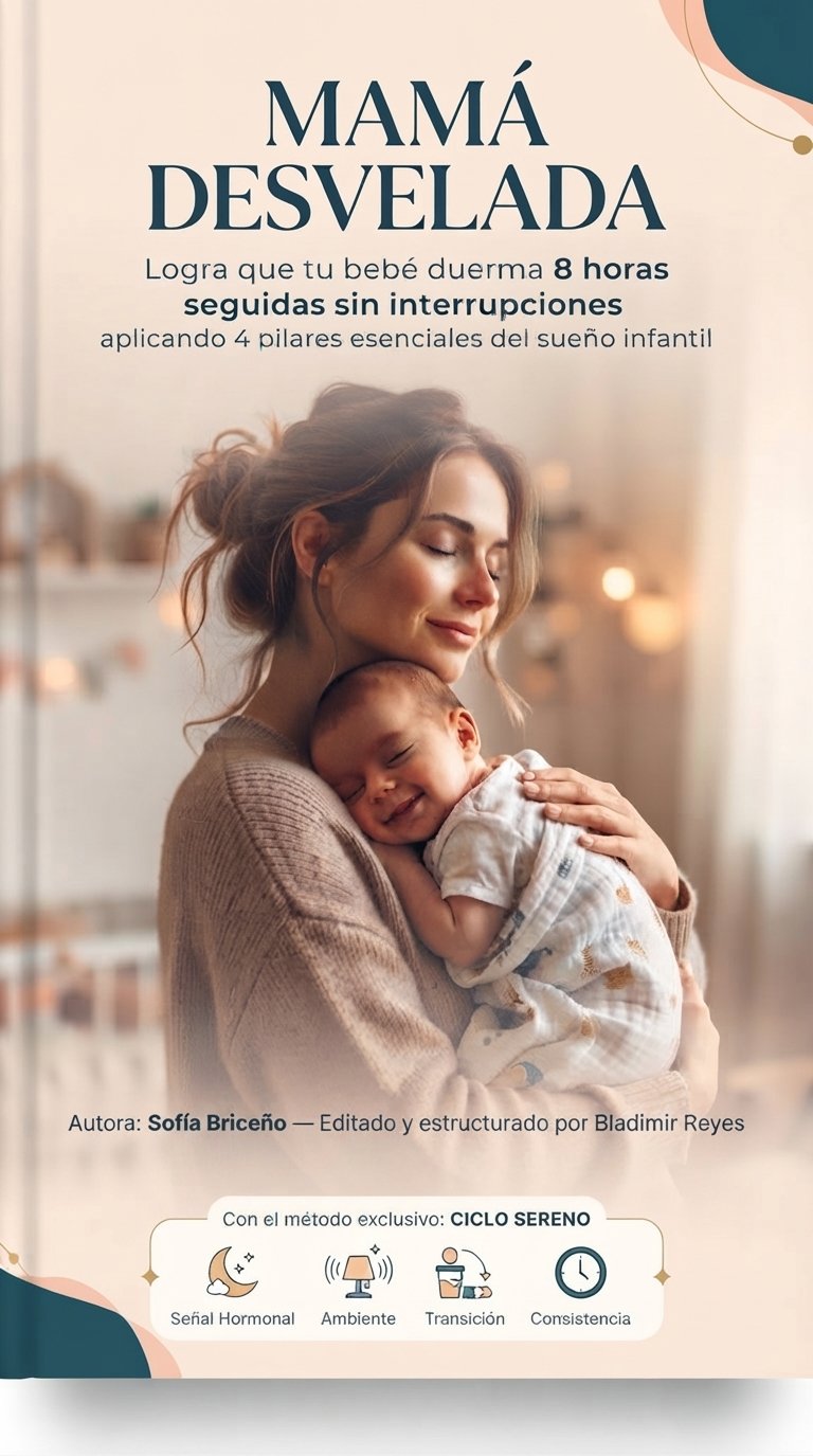 QUE TU BEBE DUERMA TODA LA NOCHE. Mamás desveladas: Método para 0 a 24 Meses - Ebook