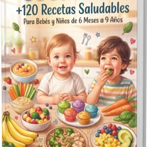 Pequeños Gourmets.- recetas saludables para bebés y niños de 6 meses a 9 años