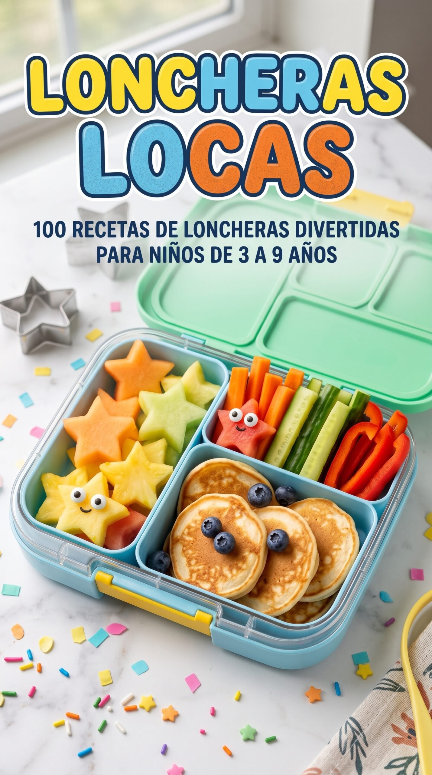 RECETARIO DE LONCHERAS DIVERTIDAS PARA NIÑOS DE 3 A 9 AÑOS. LOCHERAS LOCAS - Image 3