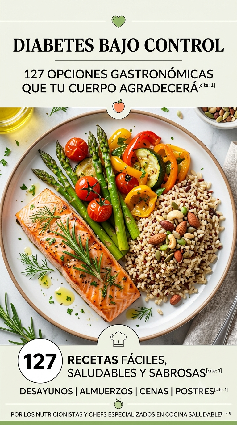 DIABETES BAJO CONTROL.- 127 Opciones Gastronómicas que tu Cuerpo Agradecerá - Image 2